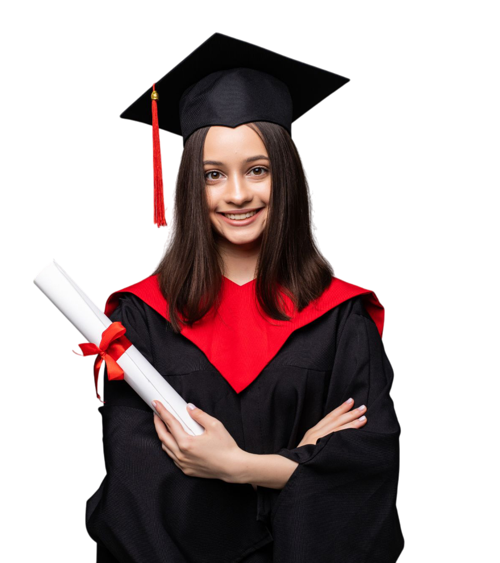 happy-student-with-graduation-hat-diploma-grey